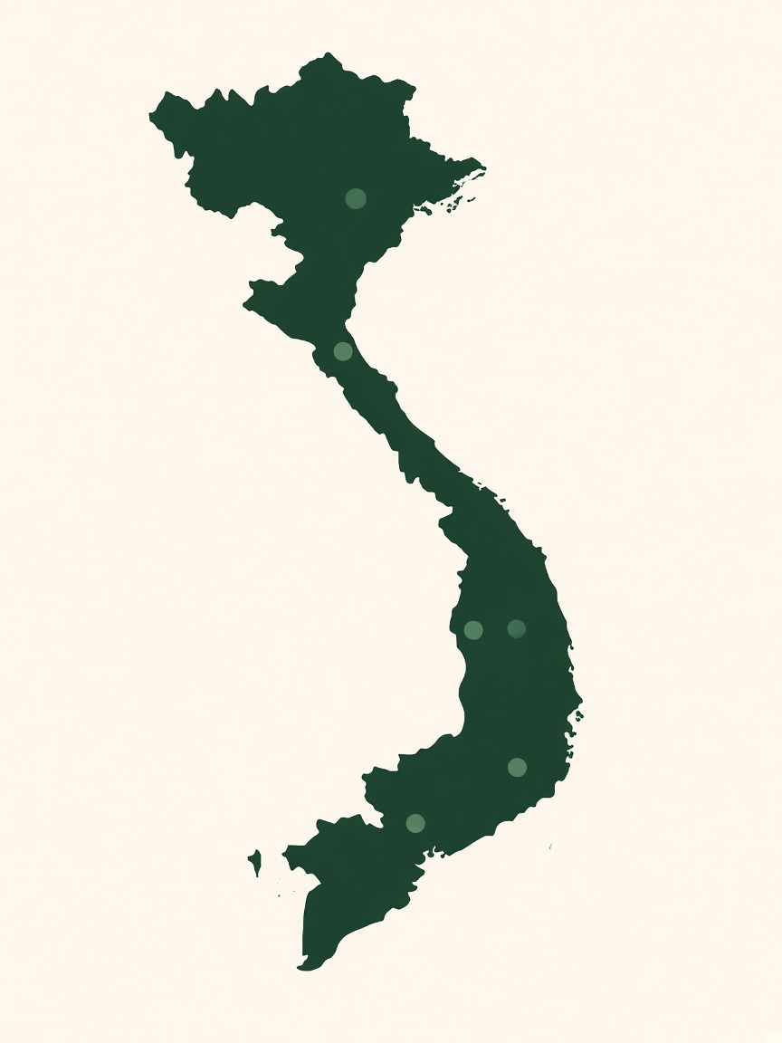 Bản đồ hệ thống Cherry Ngọc